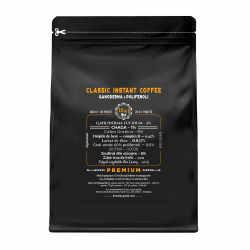 Clasic Instant Coffee 10in1 cu Ganoderma+Polifenoli - 600g veg (30 de portii)