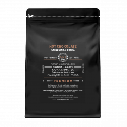 Hot Chocolate 5in1 cu Ganoderma+Biotina - 690g - veg  (30 de portii)