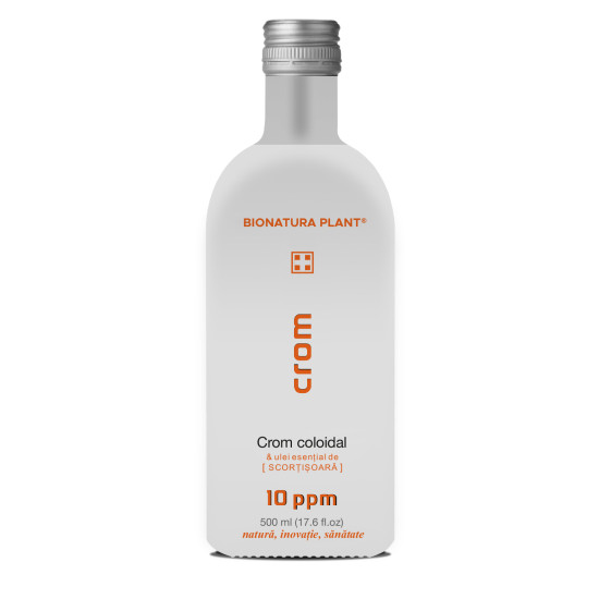 Crom Coloidal cu Ulei de Scortisoara - 500 ml Crom Coloidal cu Ulei de Scortisoara - 500 ml