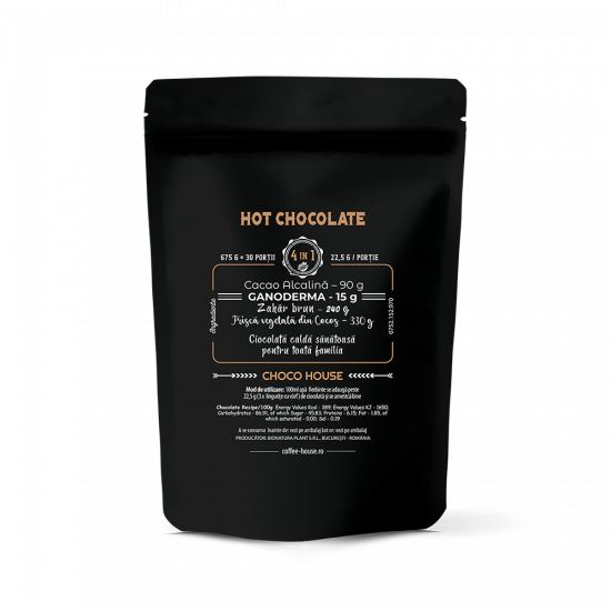 Hot Chocolate with Ganoderma 3in1 675g (30 portii) Hot Chocolate with Ganoderma 3in1 675g (30 portii)